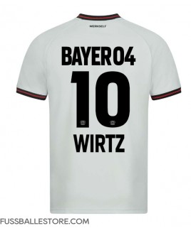 Günstige Bayer Leverkusen Florian Wirtz #10 Auswärtstrikot 2023-24 Kurzarm